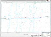 Kit Carson Wall Map Premium Style